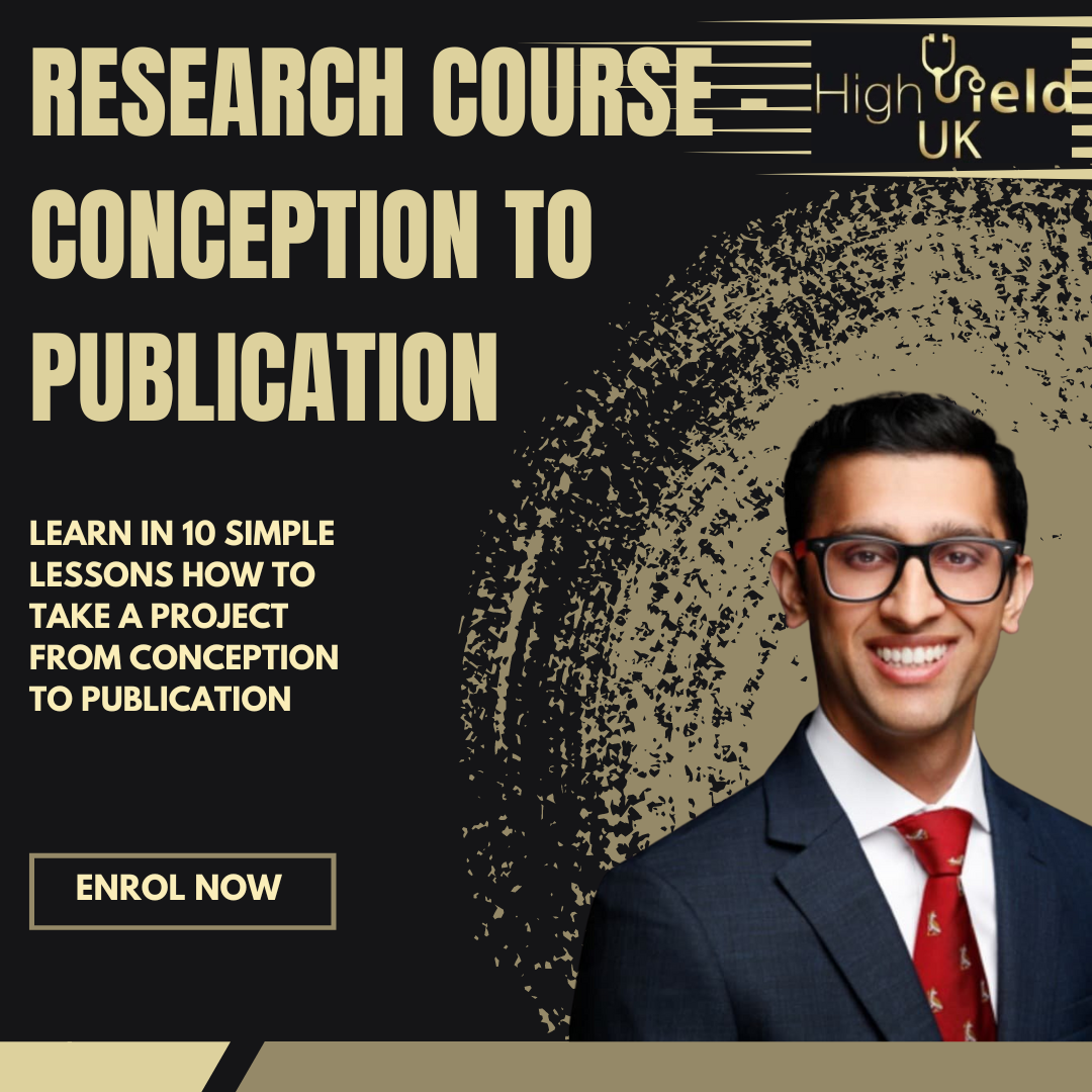 Research Course – Conception to Publication